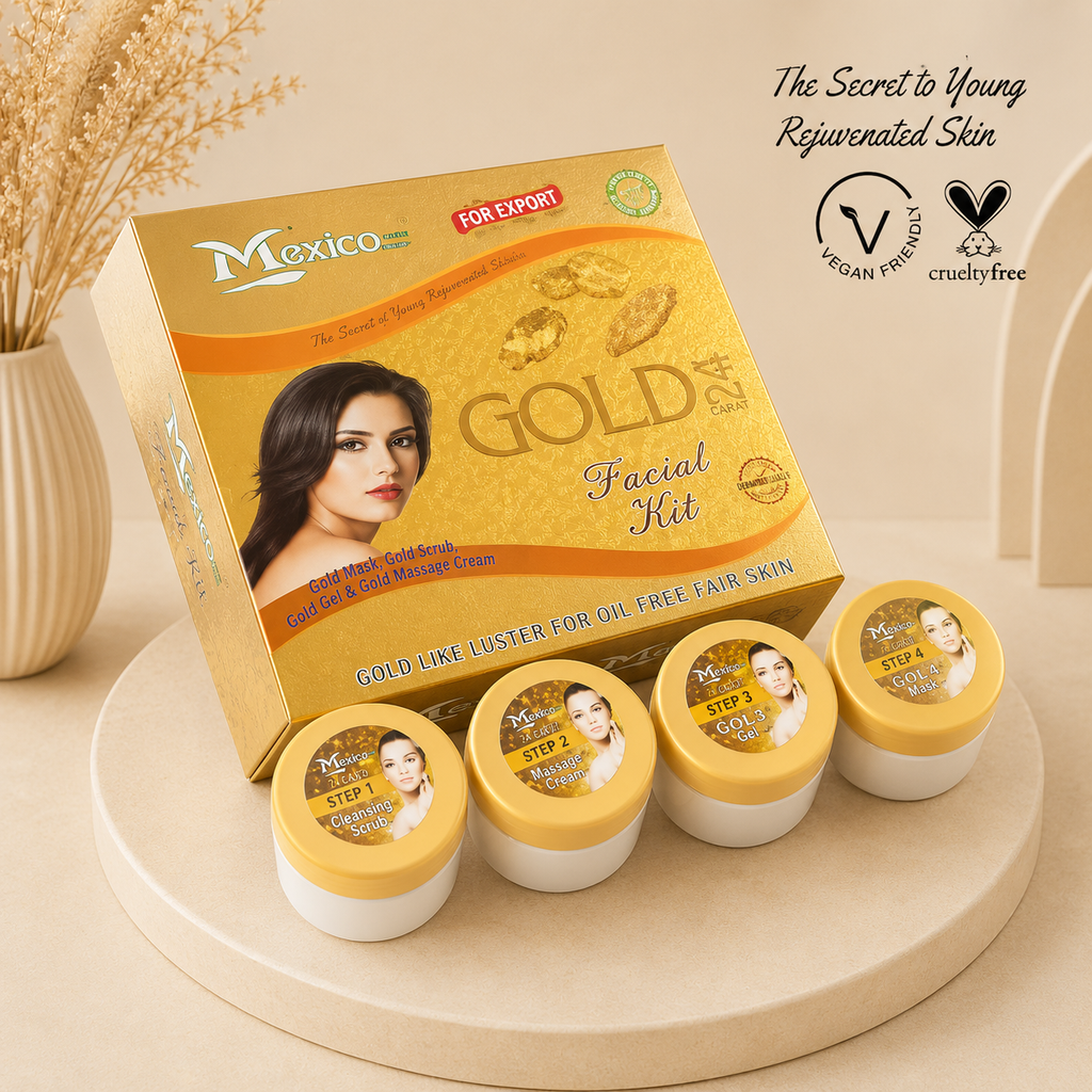 Premium Gold Facial Kit – Professional Skin Glow Treatment