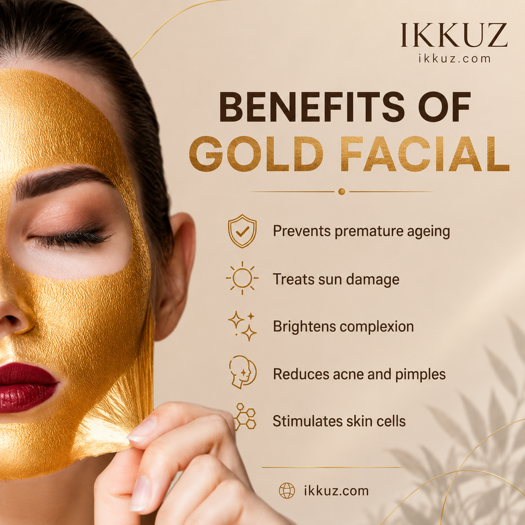 Premium Gold Facial Kit – Professional Skin Glow Treatment