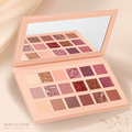 GLAMBLUSH BlushSkin 18 Colors Nude Eyeshadow Palette | Highly Pigmented Matte &amp; Shimmer | Long Lasting Professional Eye Makeup | 18g