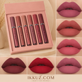 Beauty Luxe Velvet Matte Liquid Lipstick Set (Pack of 6)