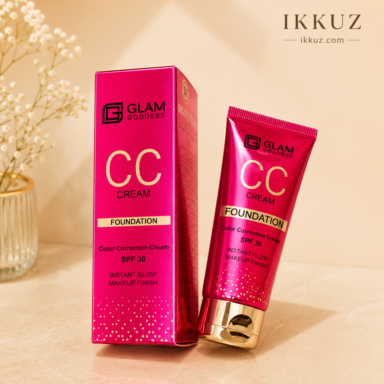 Glam Radiance BB + CC Cream Duo – Flawless Glow Combo