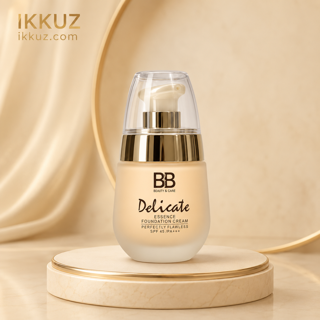 Delicate BB Essence Foundation Cream – Natural Glow Liquid Foundation | Pack of 1