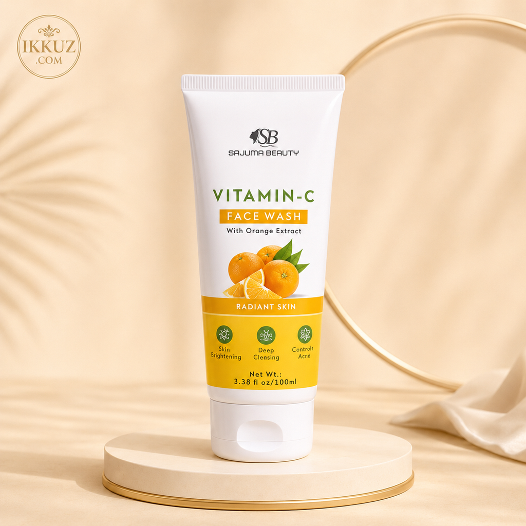 Sajuma Beauty 4-in-1 Vitamin C Skin Glow Combo (4 Products)