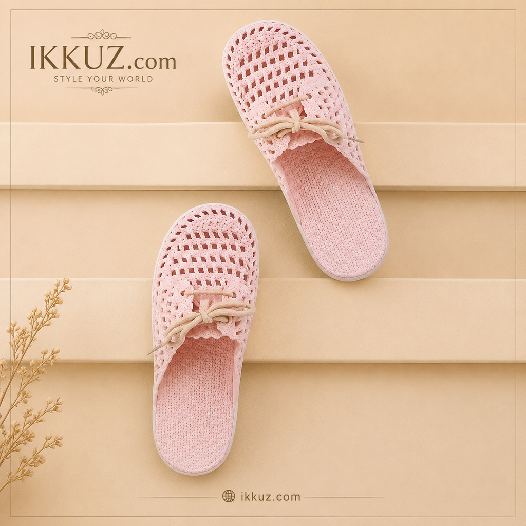 Elegant Comfort Women's Designer Slip-On Flip Flops