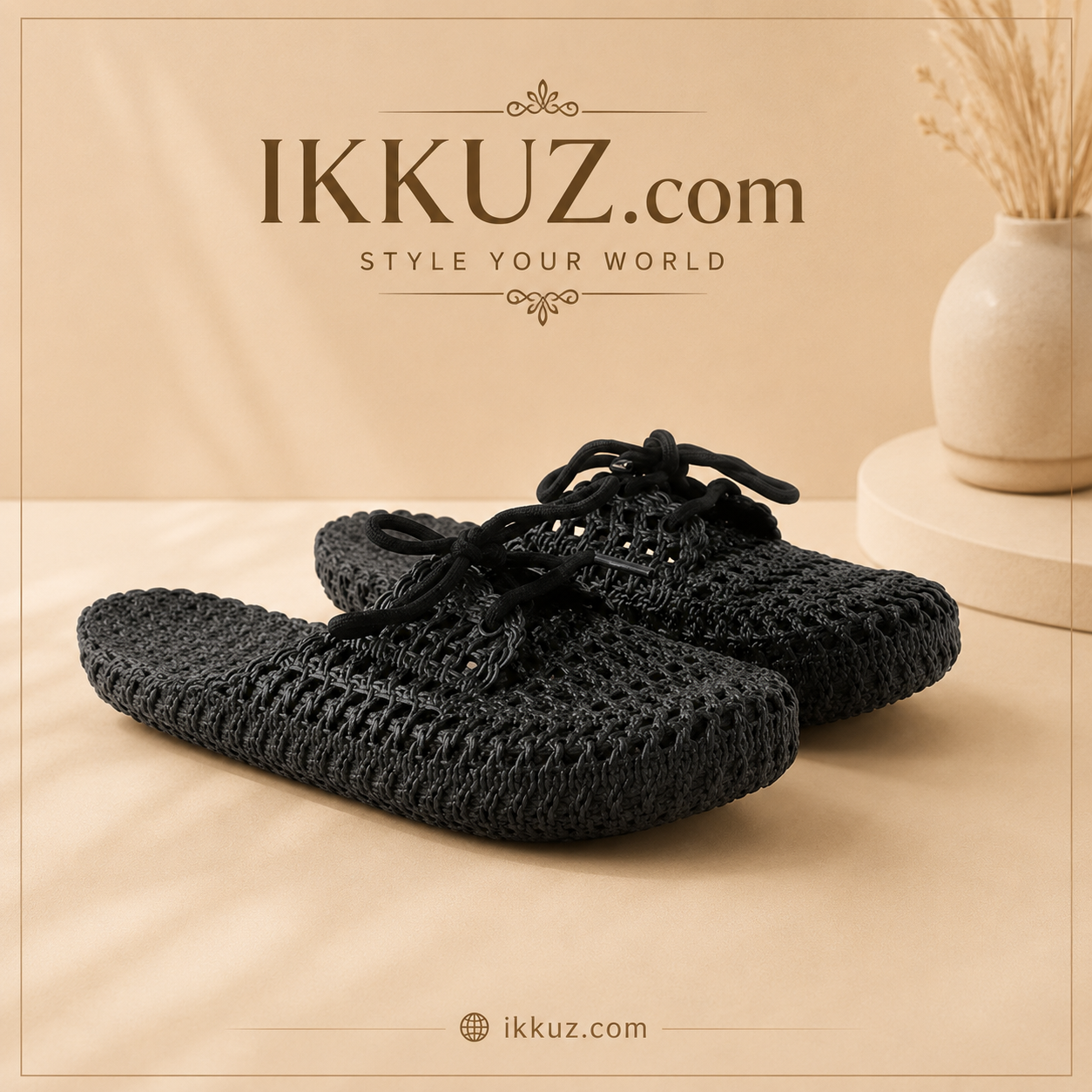 Elegant Comfort Women's Designer Slip-On Flip Flops