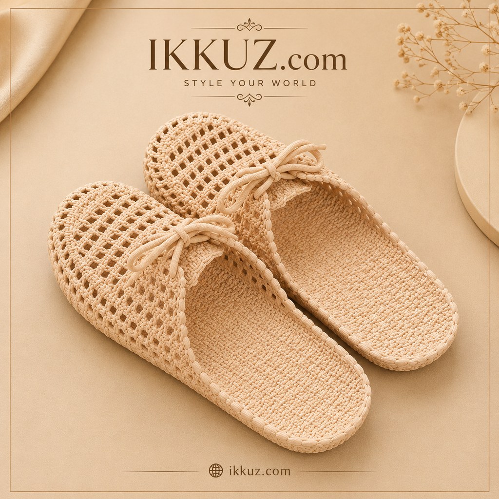 Elegant Comfort Women's Designer Slip-On Flip Flops