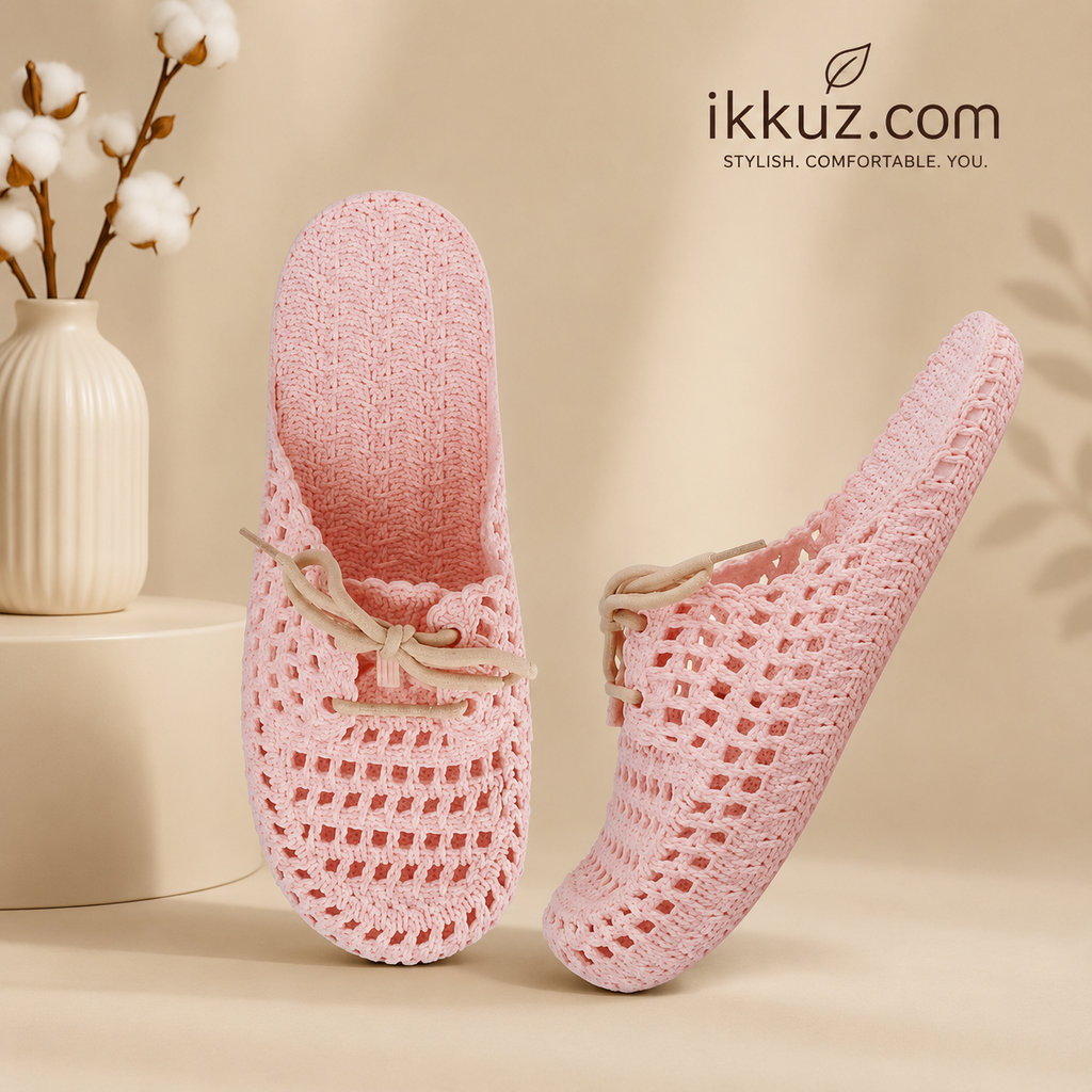 Elegant Comfort Women's Designer Slip-On Flip Flops