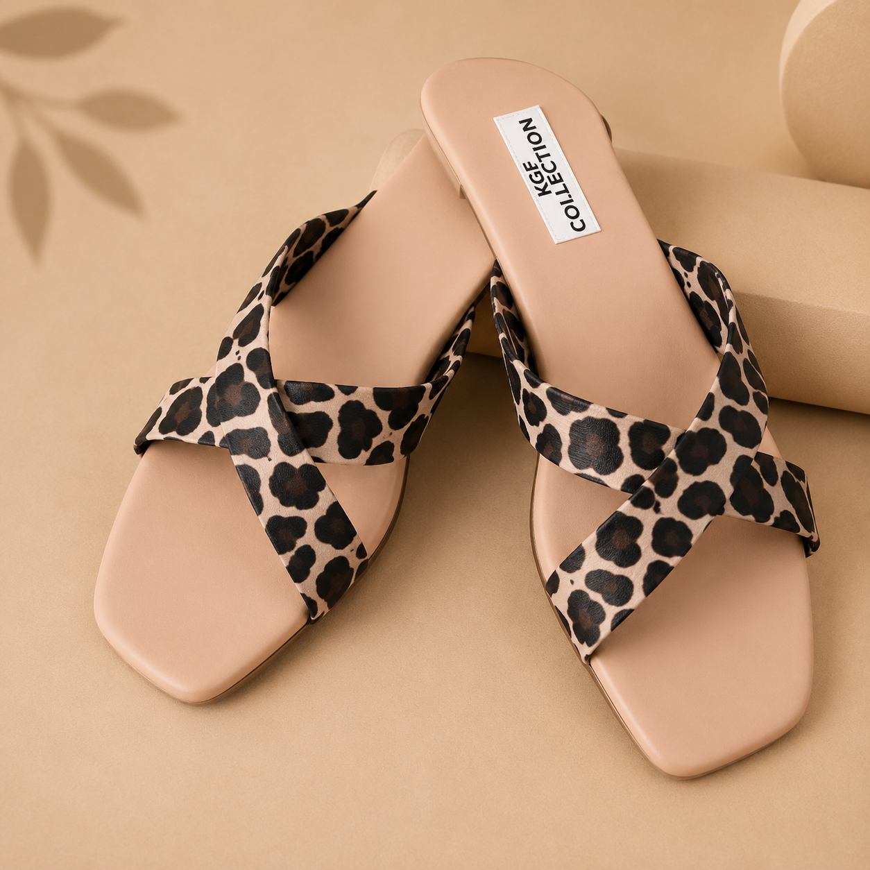 WildCharm Zebra Print Comfort Flats for Women