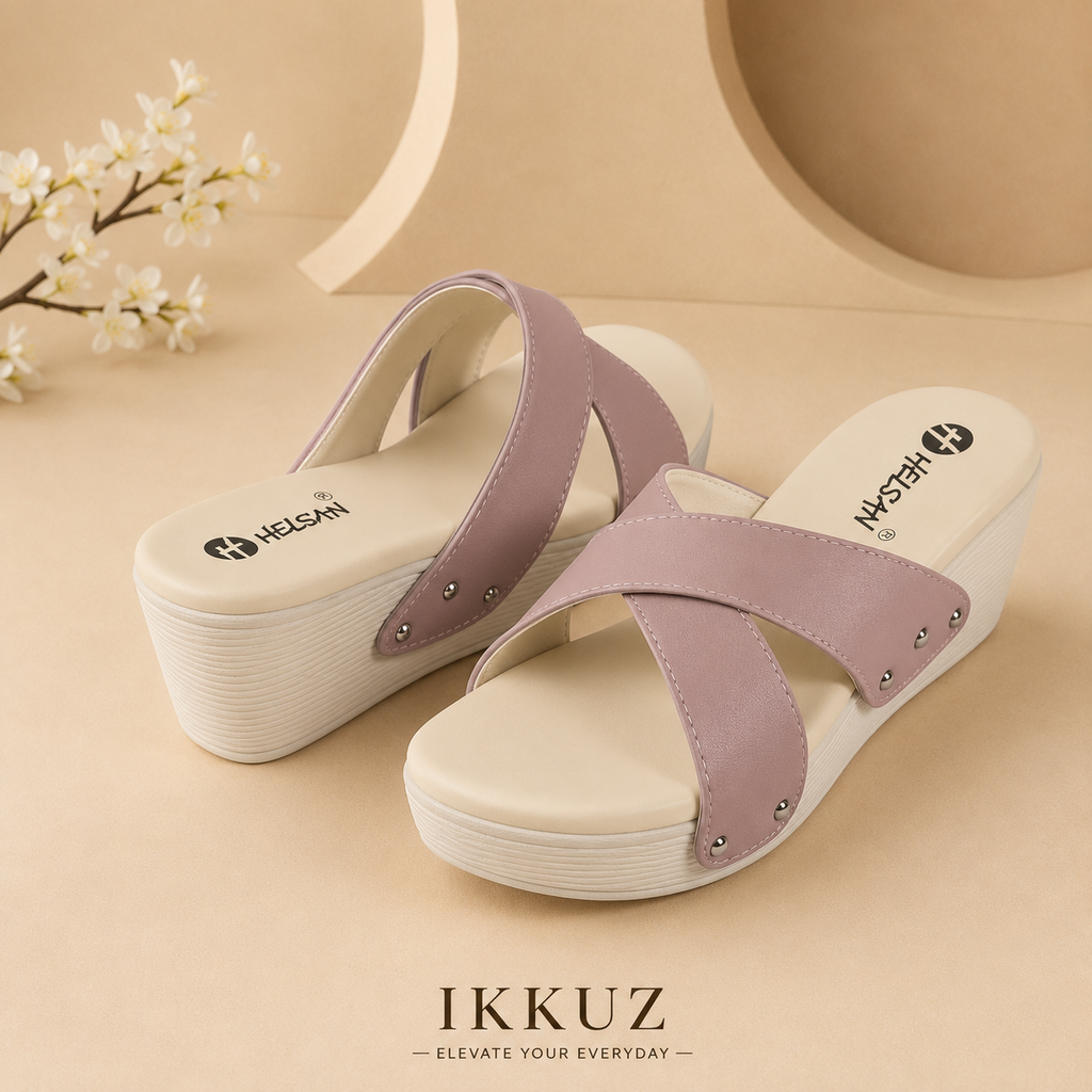 Elegance Women's Block Heel Sandals | Premium Synthetic Open Toe Casual Heels | Beige