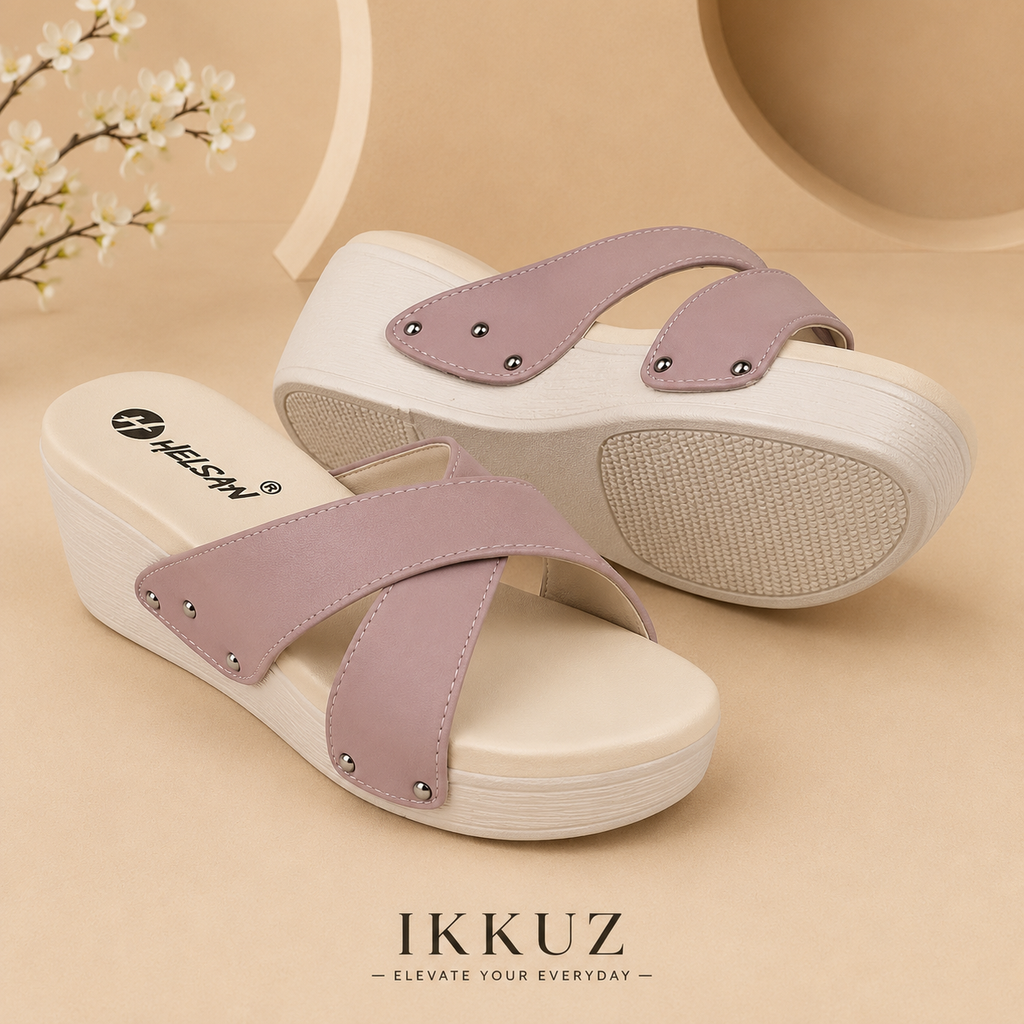 Elegance Women's Block Heel Sandals | Premium Synthetic Open Toe Casual Heels | Beige