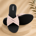 ComfortLuxe Women's Premium Cross-Strap Flats