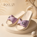 Aura Comfort Women's EVA Buckle Slide Slippers | Lightweight Flat Sandals | Daily Wear | Casual &amp; Party Comfort