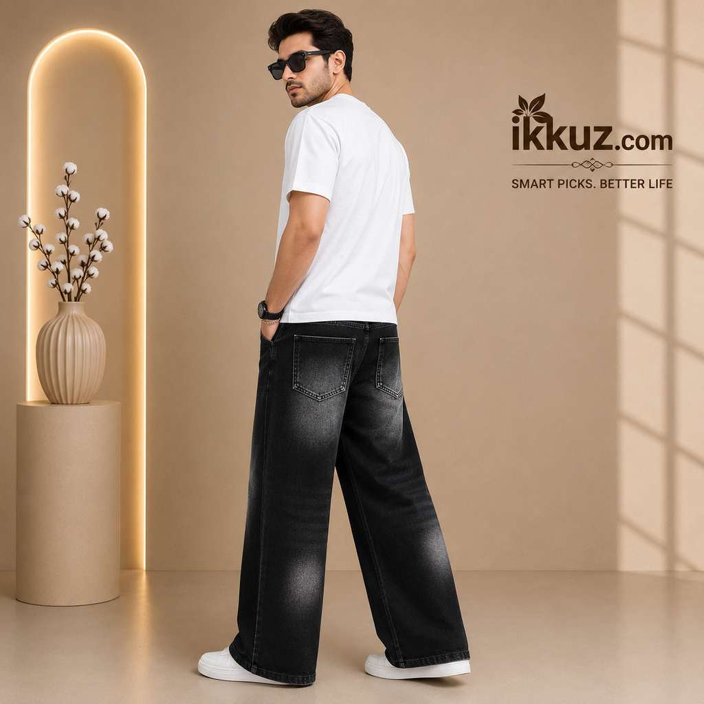 Midnight Shadow Whisker Jeans