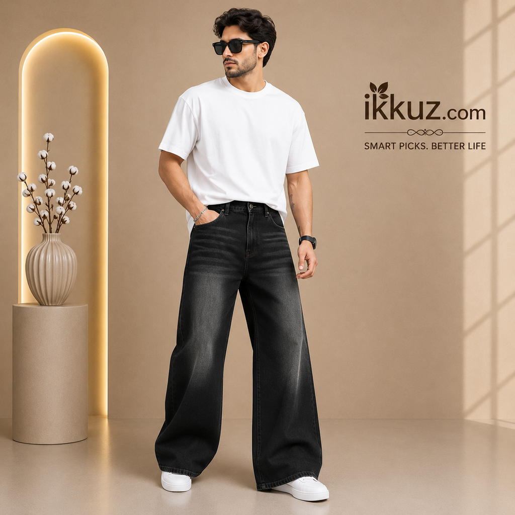 ShadowFlex™ Premium Baggy Denim Jeans
