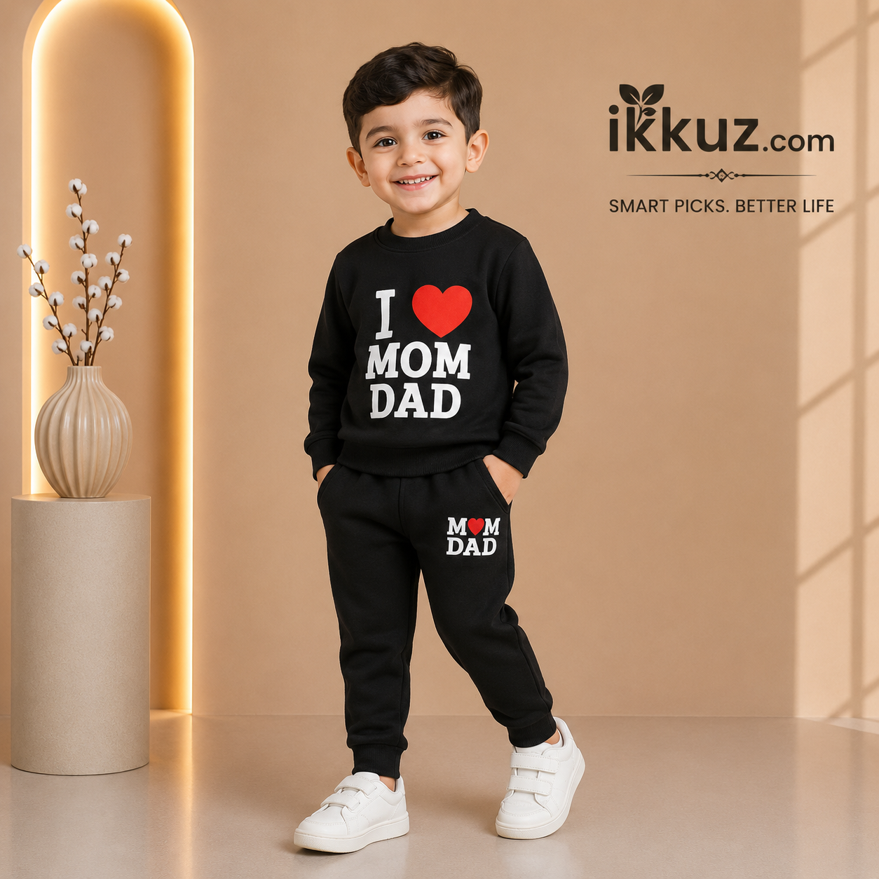 Unisex Cotton Printed Co-Ord Set for Kids – Soft &amp; Comfortable Daily Wear