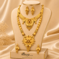 Golden Aura Traditional Haram Set
