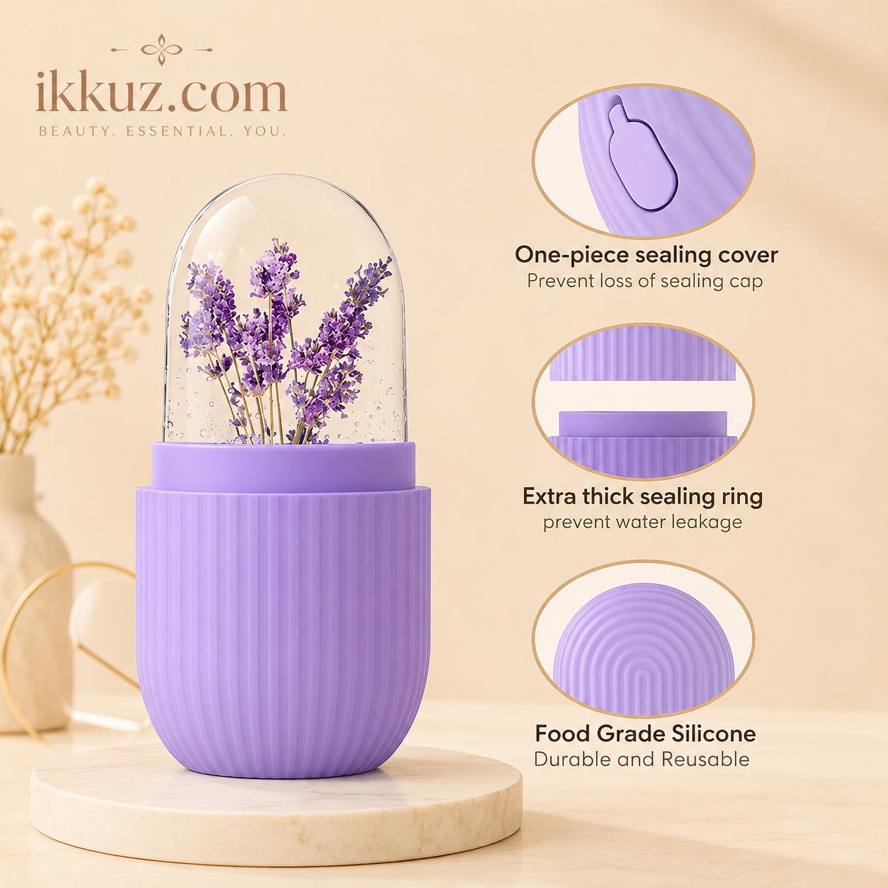 Face Ice Roller (Purple)