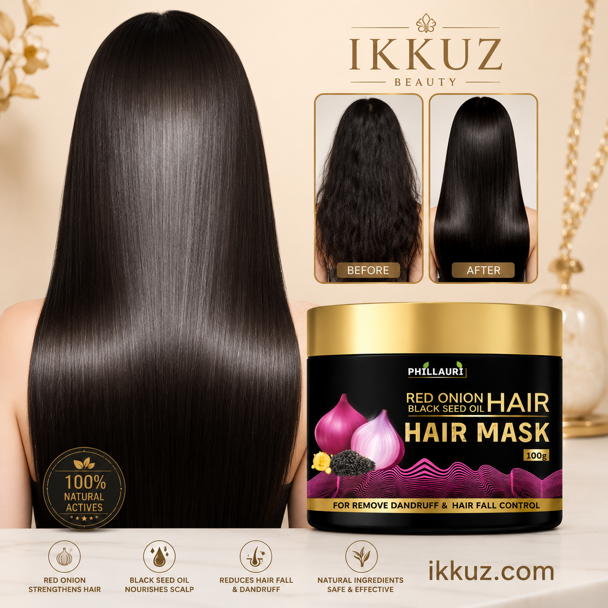 Hair Cream & Masks for Hair Growth Protein Treatment for Hair Repair & Beauty | HairCare Combo | For Men & Women - 100g (Pack of 1)