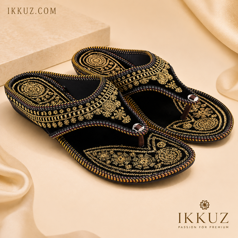Royal Velvet Comfort Flats