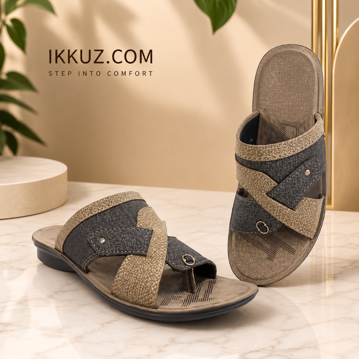 Premium Men's Sandals &amp; Slippers