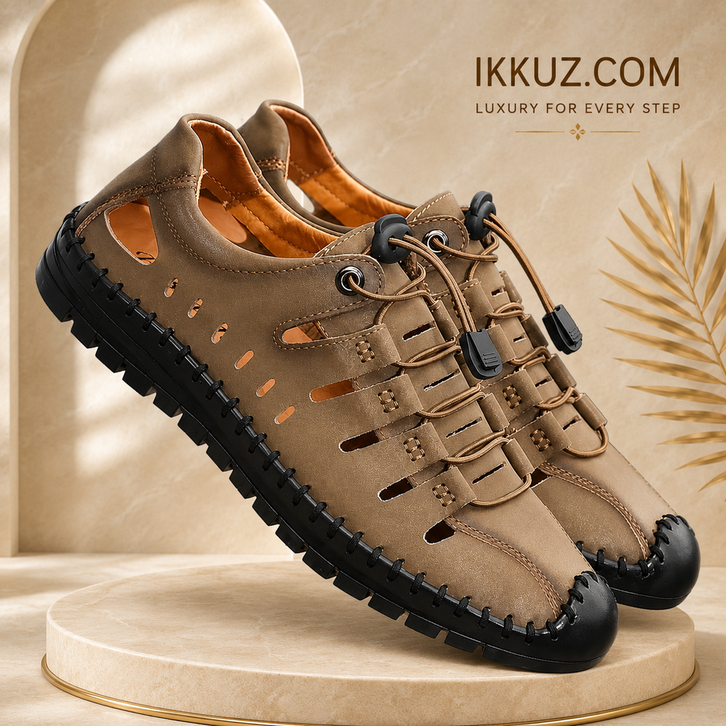 UrbanStride Men's Premium Open Casual Sandals