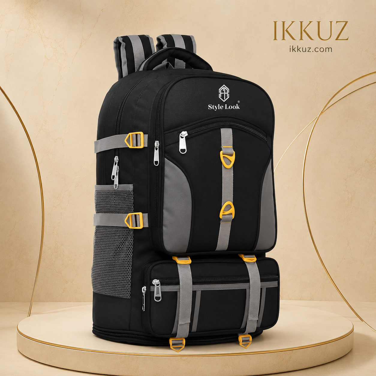 AdventureMax Travel &amp; Hiking Rucksack Backpack
