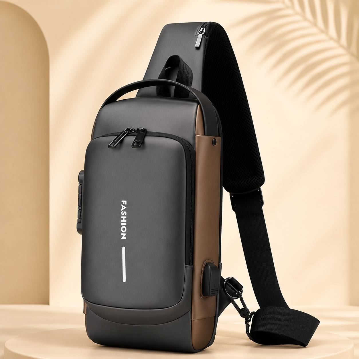 VORZEN™ Urban Shield Anti-Theft Sling Bag