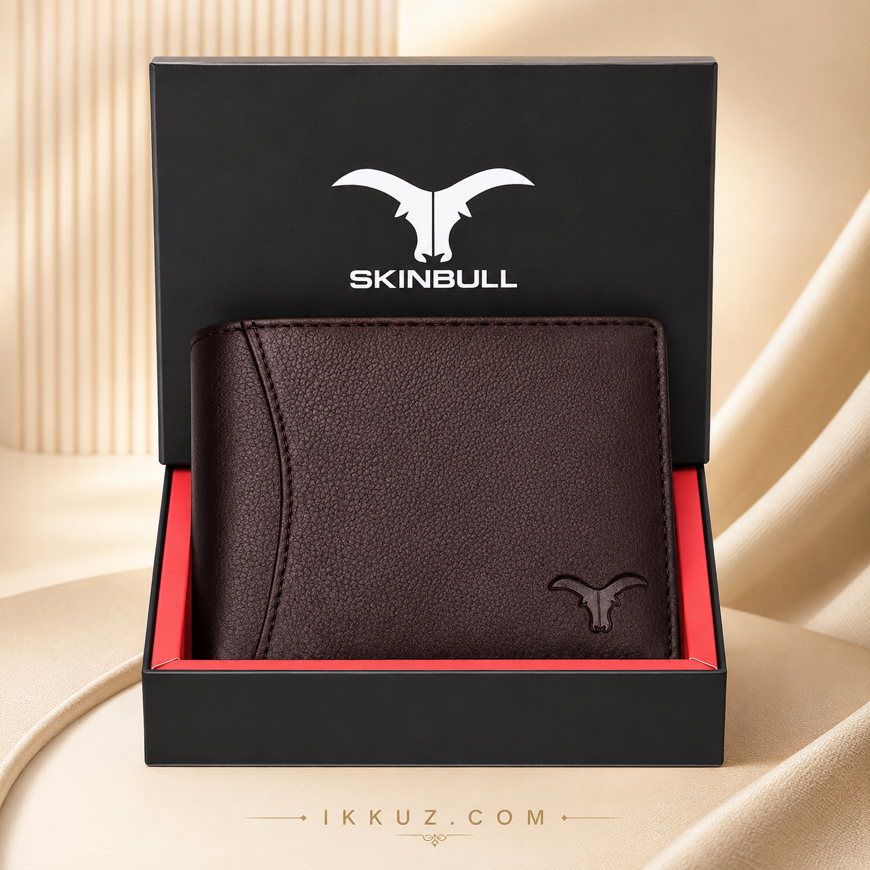 SKINBULL RFID Protected 100% Genuine Leather Wallet for Men