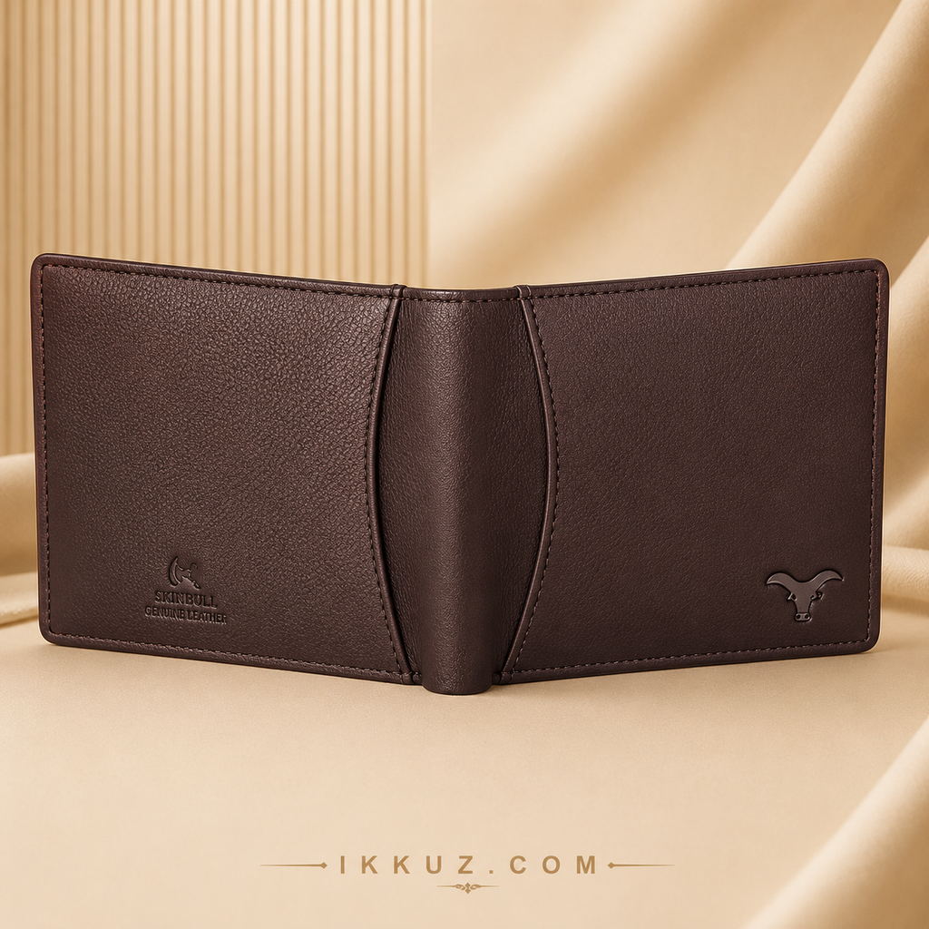 SKINBULL RFID Protected 100% Genuine Leather Wallet for Men