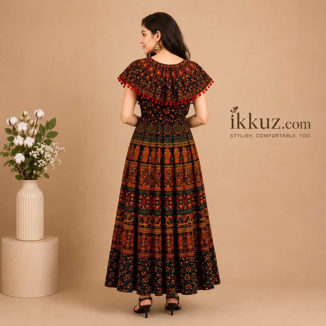Boho Charm Maxi Dress