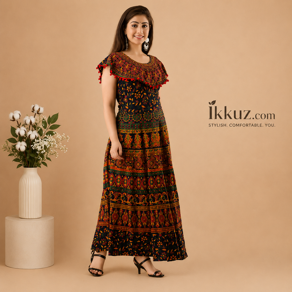 Boho Charm Maxi Dress