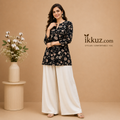 Designer Printed Top &amp; Palazzo Set