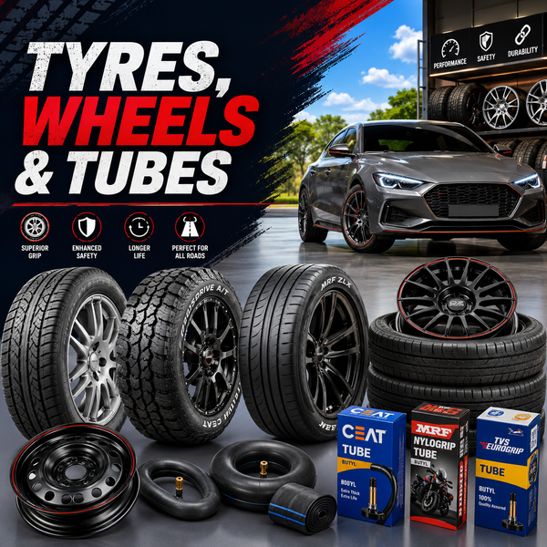 Tyres, Wheels & Tubes