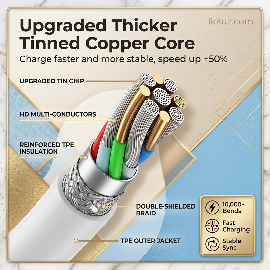 ARONX 2Pcs 33W Fast Charging Type-C Cable | SuperVOOC, VOOC &amp; Data Sync Support | 1 Metre Heat-Resistant Cable | 3A High-Speed Charging Cable for Realme &amp; Compatible Smartphones