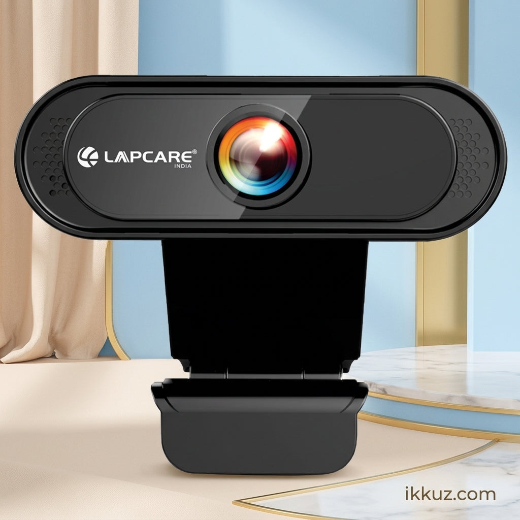 Lapcare Lapcam 720p HD PC Webcam – USB Video Camera