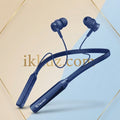 TP TROOPS Wireless In-Ear Neckband Earphones with 10mm Drivers, 20+ Hours Playtime, Type-C Fast Charging, Built-in Mic &amp; Voice Assistant – Blue