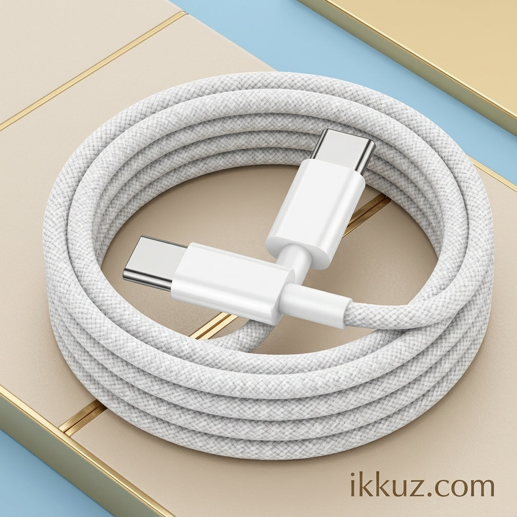 Type C to Type C Fast Charging &amp; Data Cable – USB C Male to Male