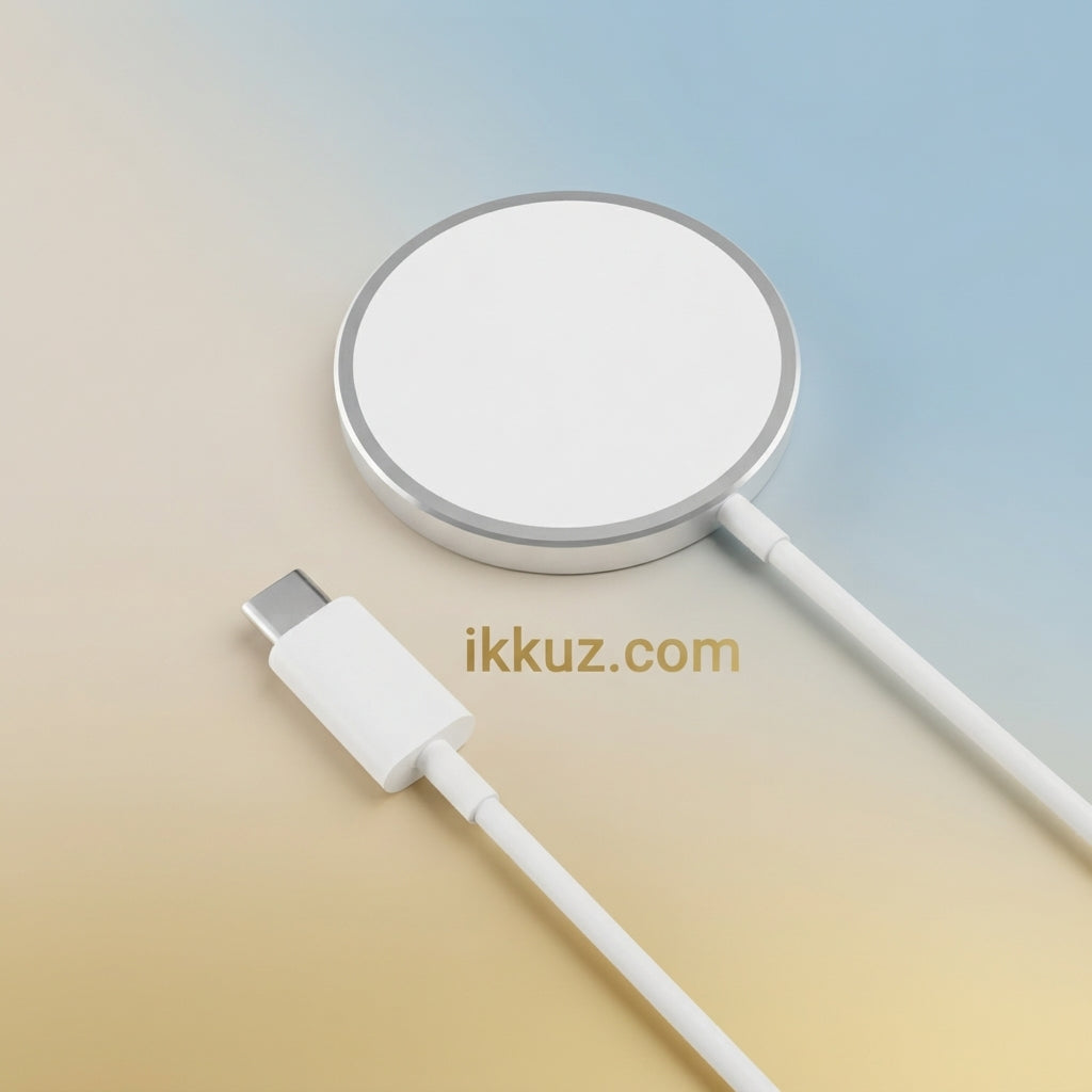Magnetic Wireless Charger 15W Fast Charging – Compact &amp; Convenient Charging Pad