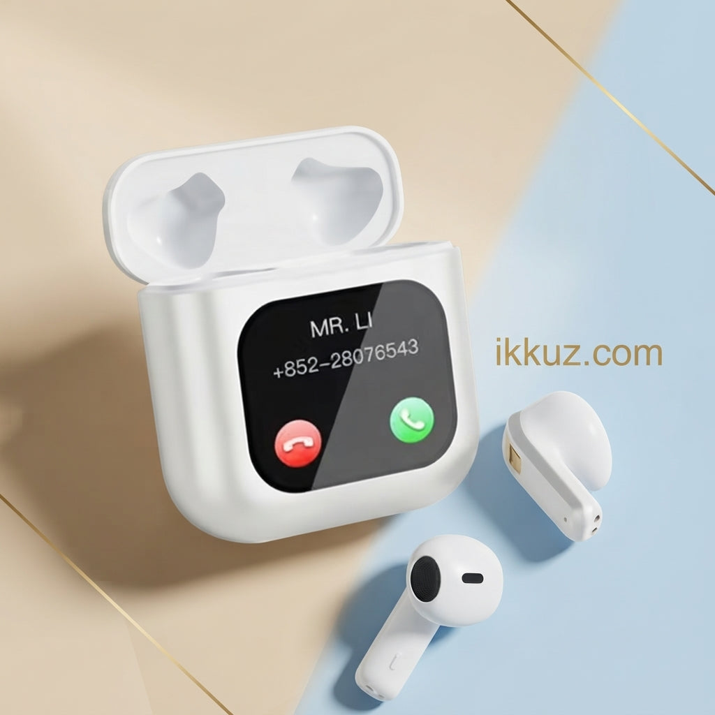 V-8 Buds Pro Premium Wireless Earbuds&Display