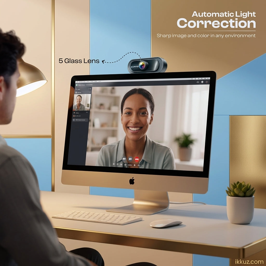 Lapcare Lapcam 720p HD PC Webcam – USB Video Camera