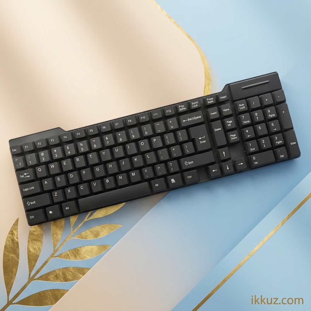 Robot RGB Gaming Keyboard &amp; Mouse Combo Pack – Wired USB, Standard Keyboard with Gaming Mouse